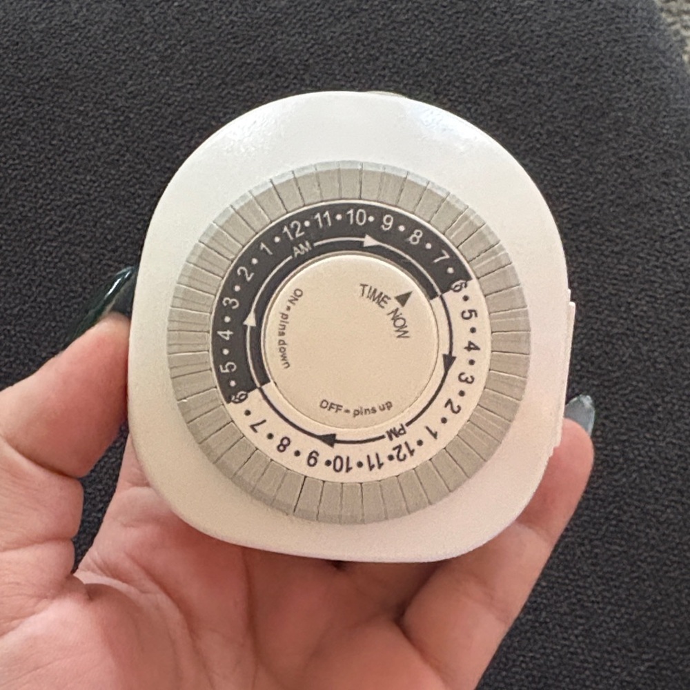 White Timer Switch